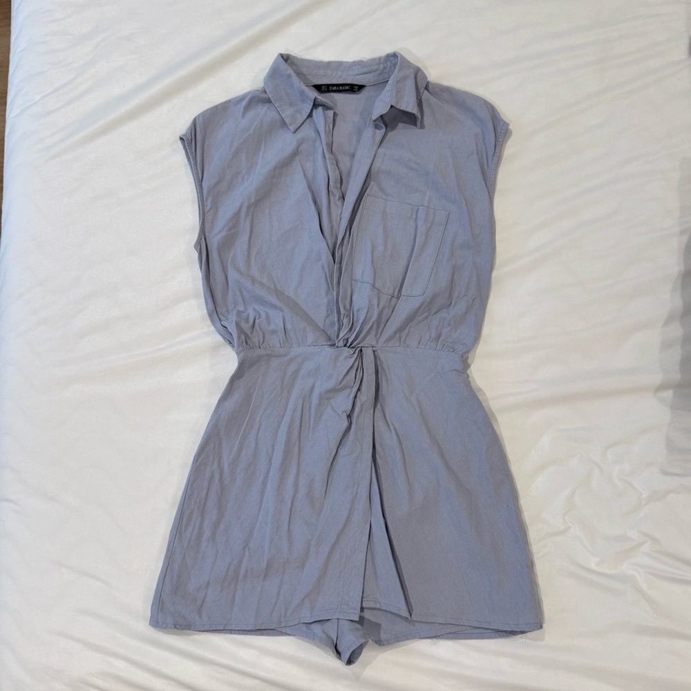 Zara Basic Blue romper